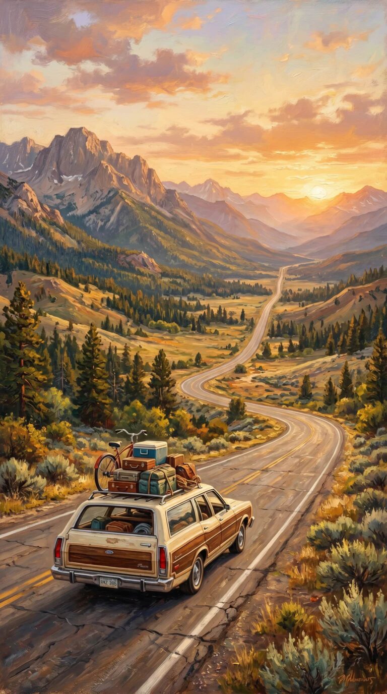 retro-summer-wallpapers-summer-road-trip-oil-painting-phone