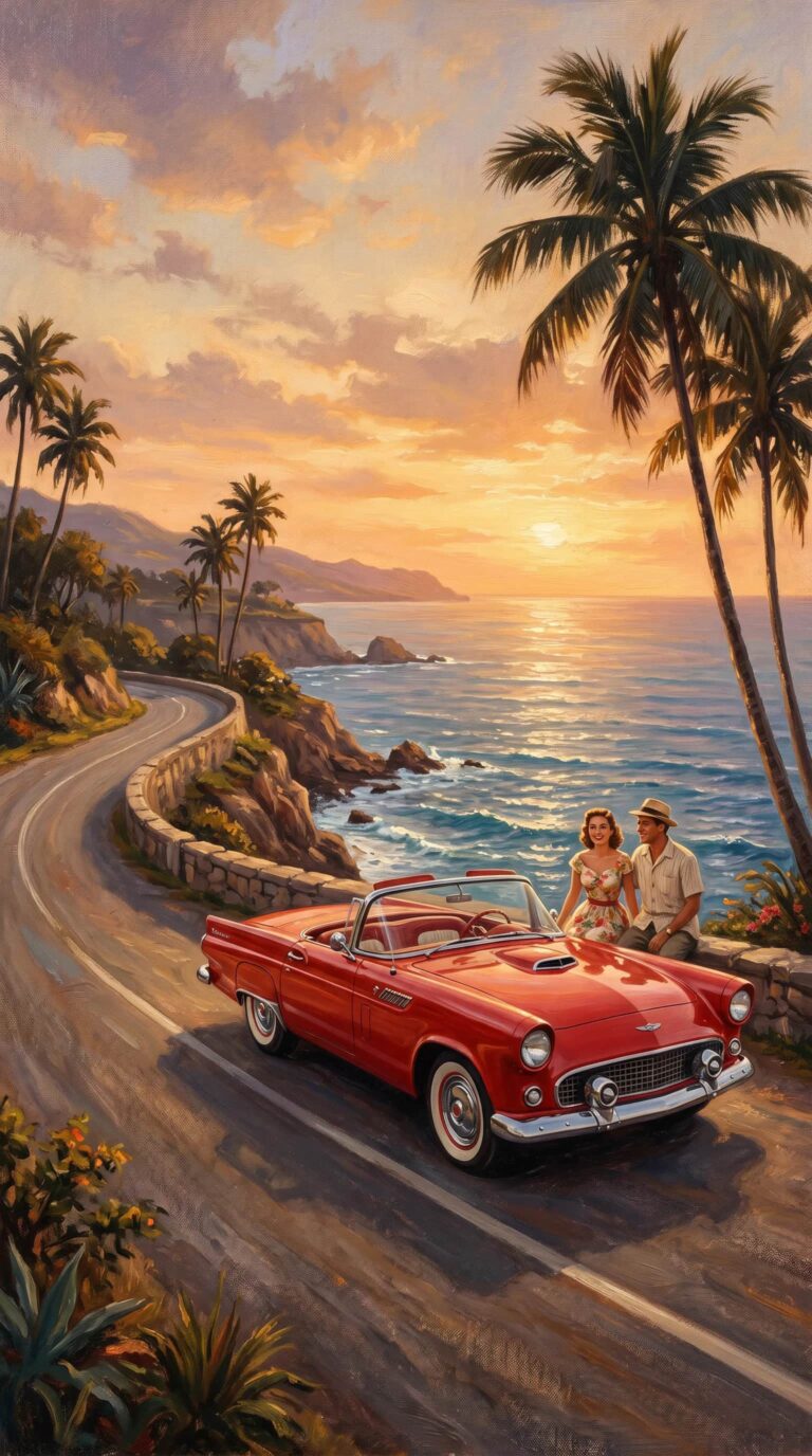 retro-summer-wallpapers-vintage-beach-day-oil-painting-phone