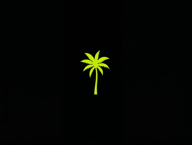 AMOLED-summer-wallpapers-black-palm-tree-ipad
