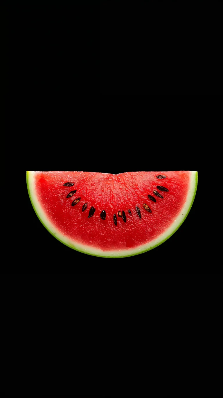 AMOLED-summer-wallpapers-black-watermelon-phone