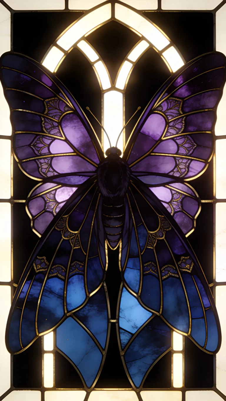 black-stained-glass-wallpapers-nocturnal-butterfly
