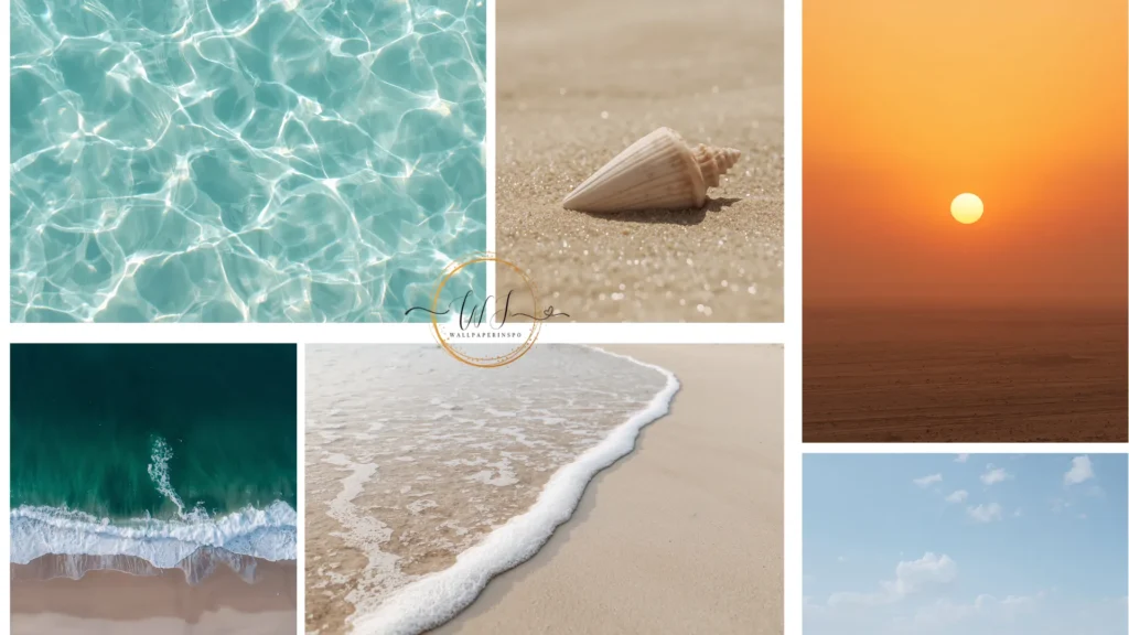 clean summer wallpapers aesthetic collage wallpaperinspo.com