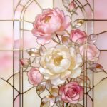 stained-glass-wallpaper-aesthetic-peony-rose-cover