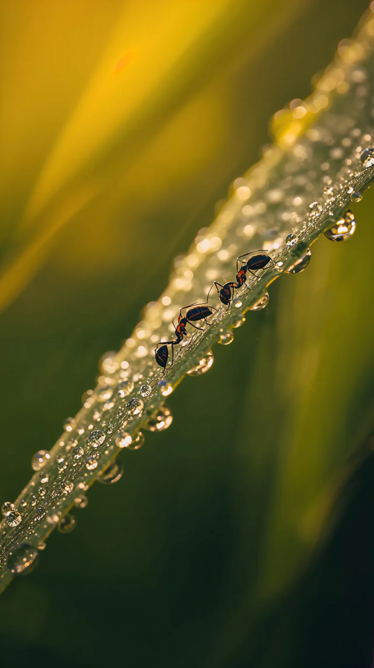 summer-wallpapers-for-phone-aesthetic-ants-macro