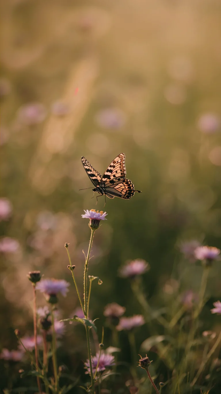 summer-wallpapers-for-phone-aesthetic-butterfly-flight