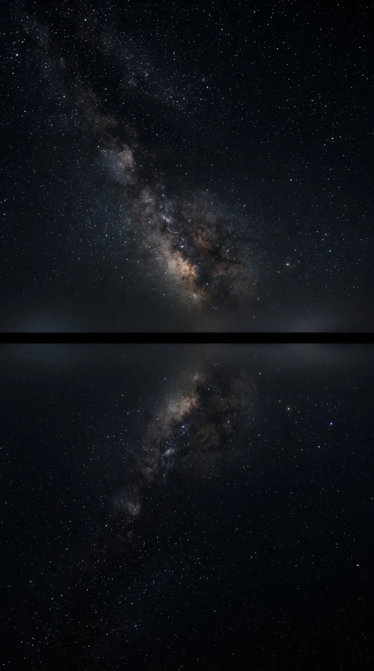 black-starry-night-wallpapers-ocean-star-reflection